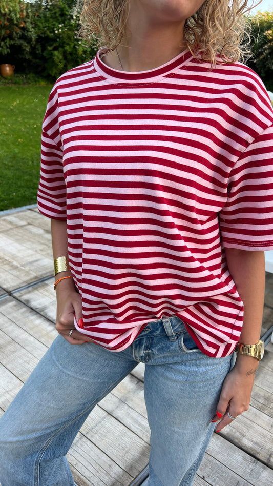 T-shirt | ANATOLE Rouge/Rose