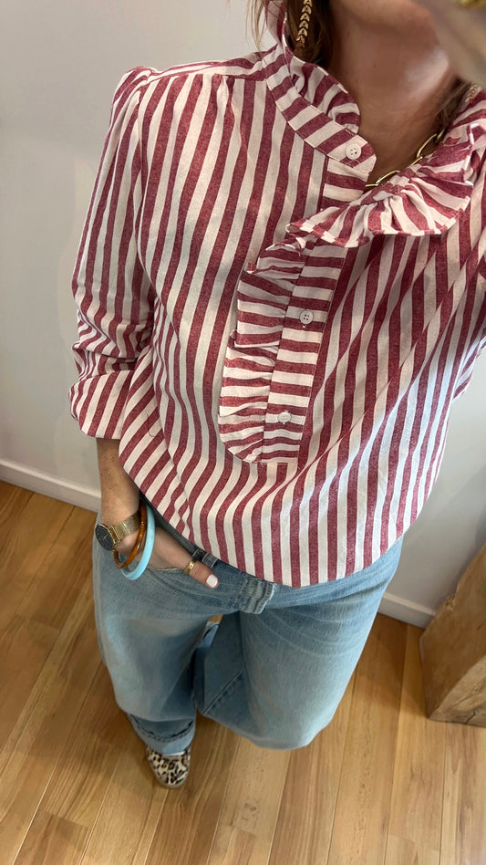 Chemise | CHARLINE Framboise