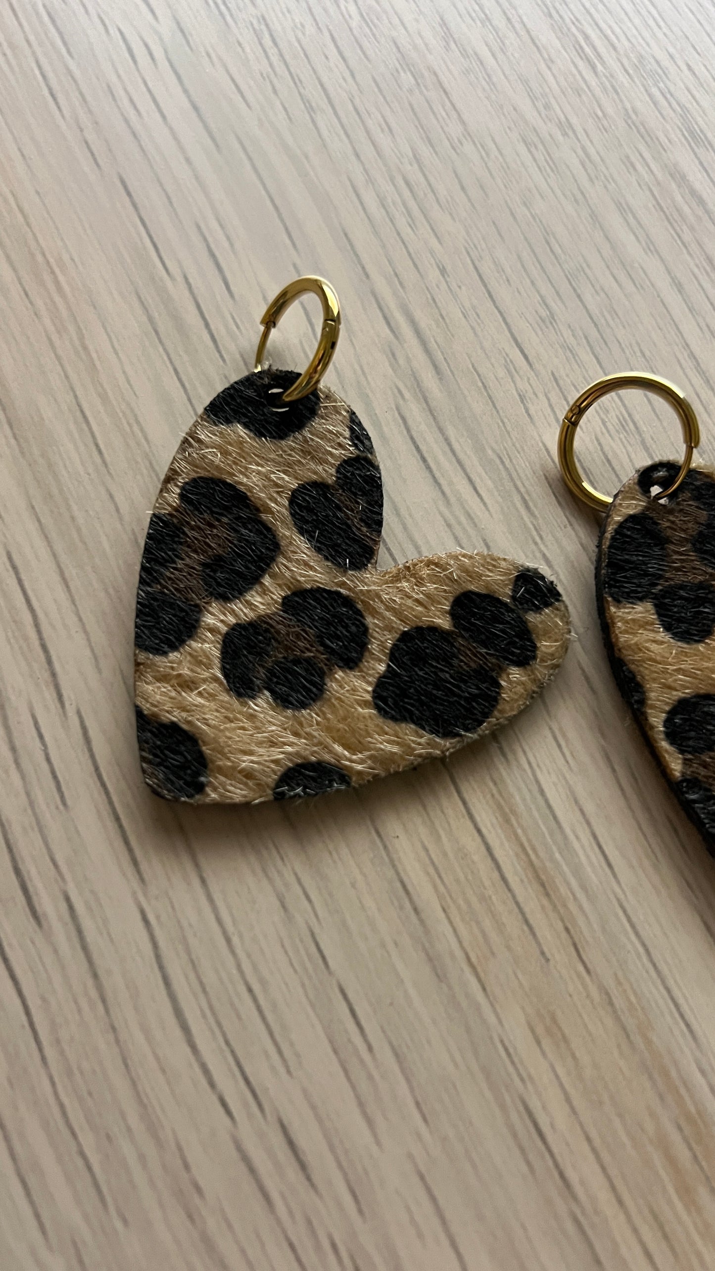 Boucles d'oreilles Léopard