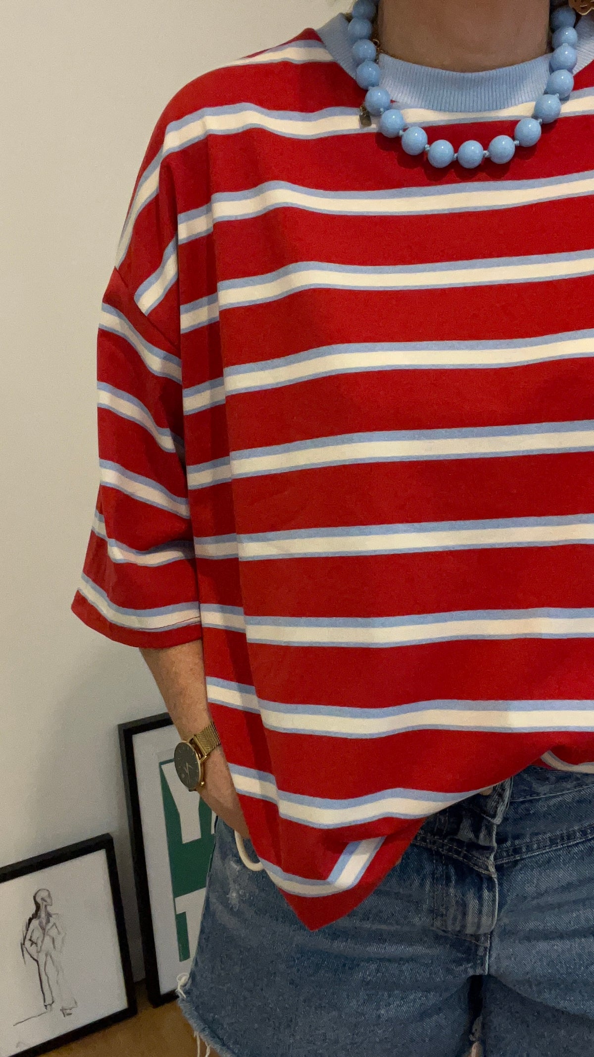 T-shirt | SIENNA Rouge