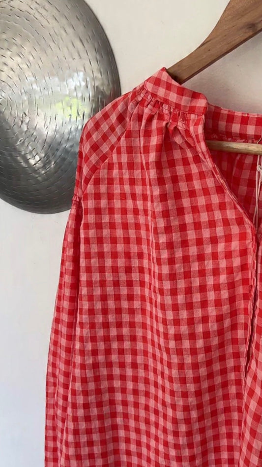 Blouse MADELEINE corail