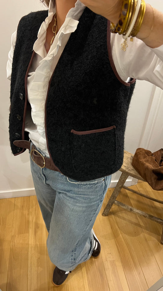 Gilet LOUIS noir