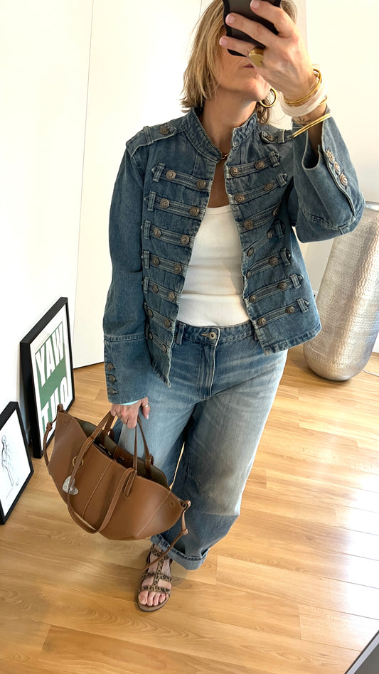 Veste jean | JACKSON Bleue