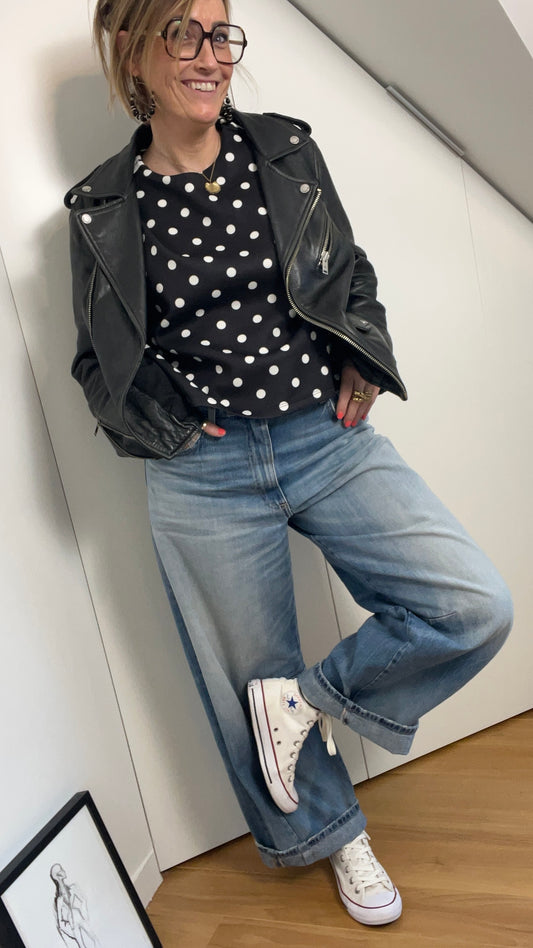 T-shirt | POLKA Noir