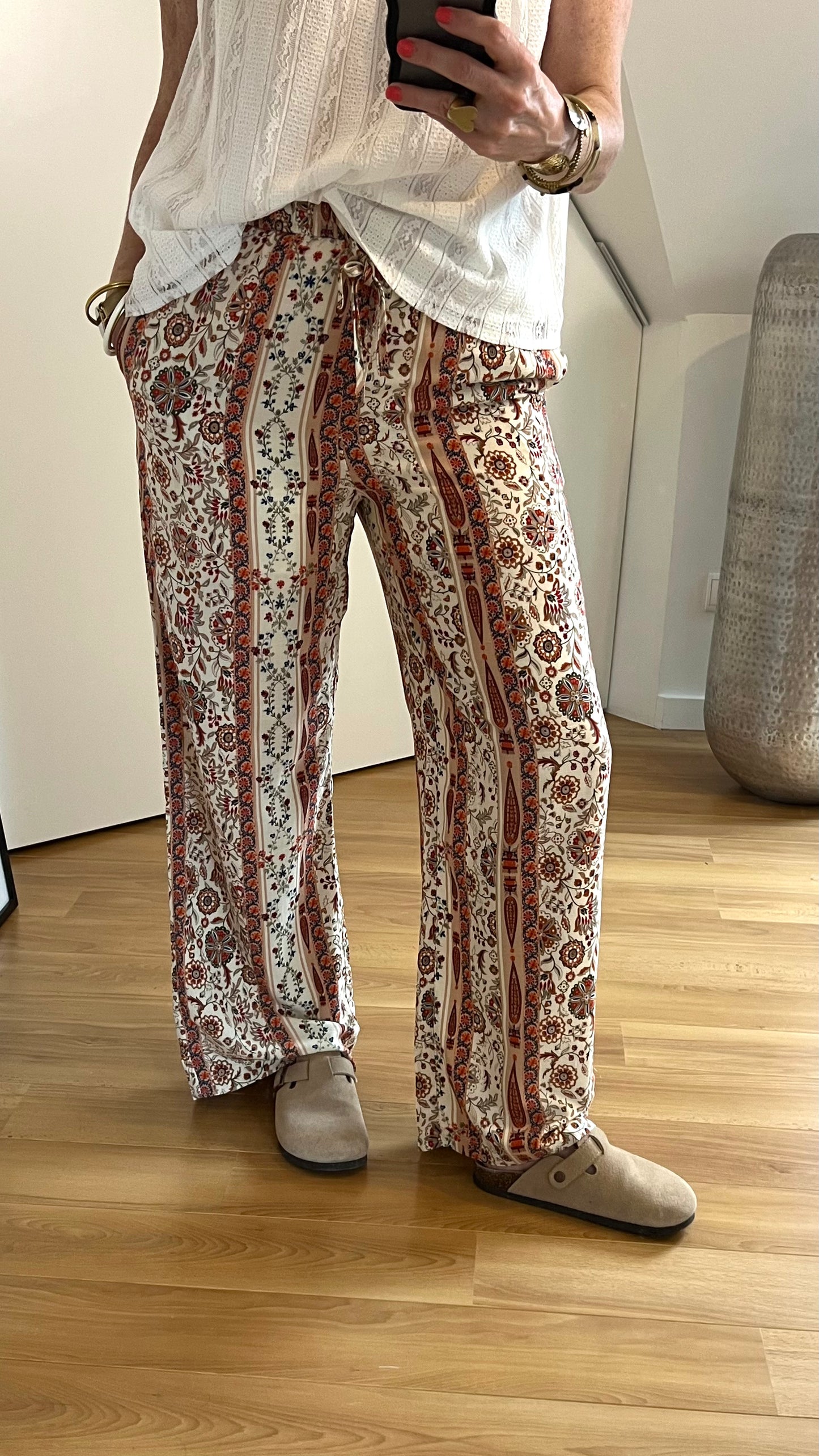 Pantalon | THERESA - Imprimé Bohème