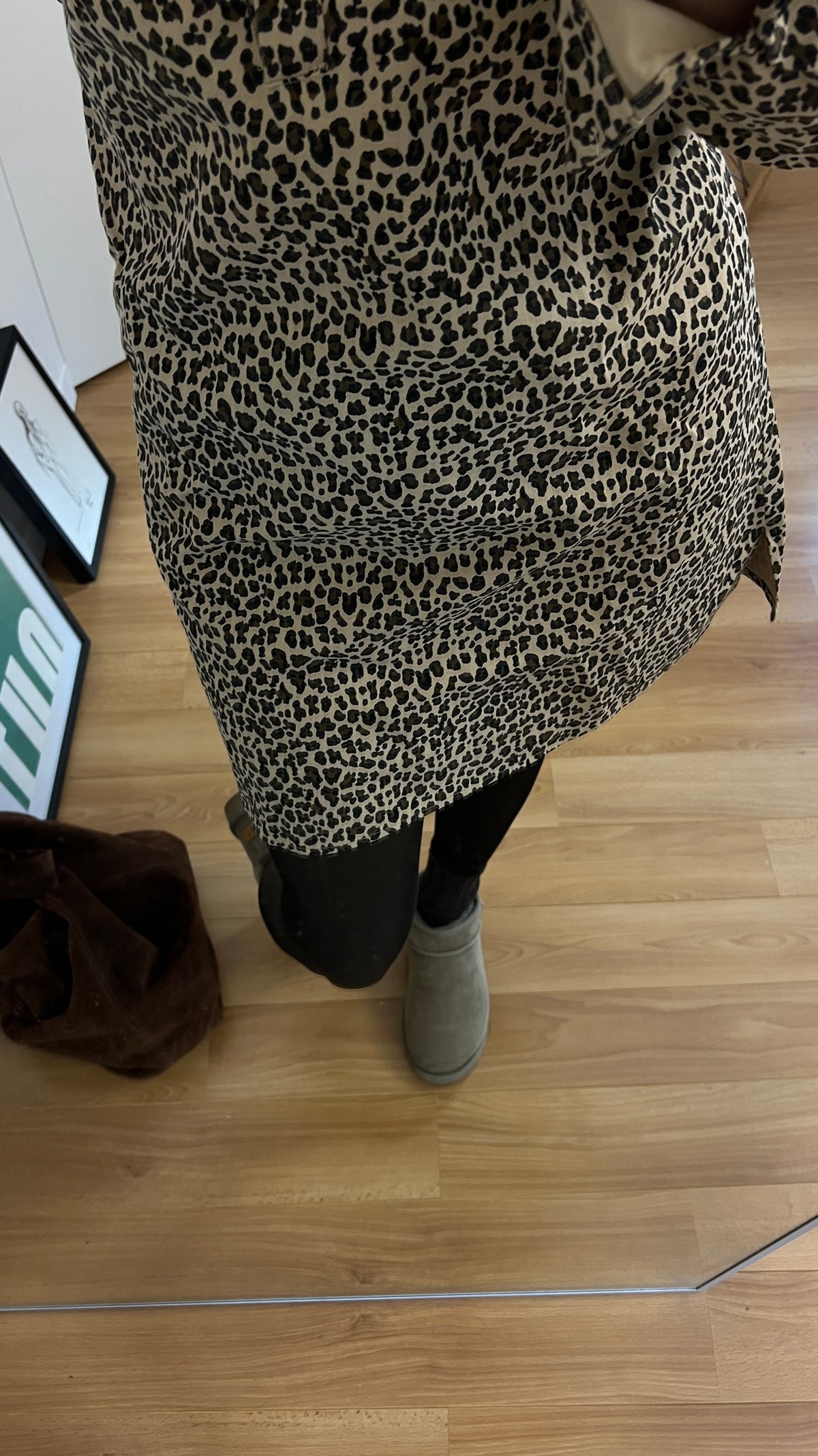 Robe léopard courte | LILOU 🐆
