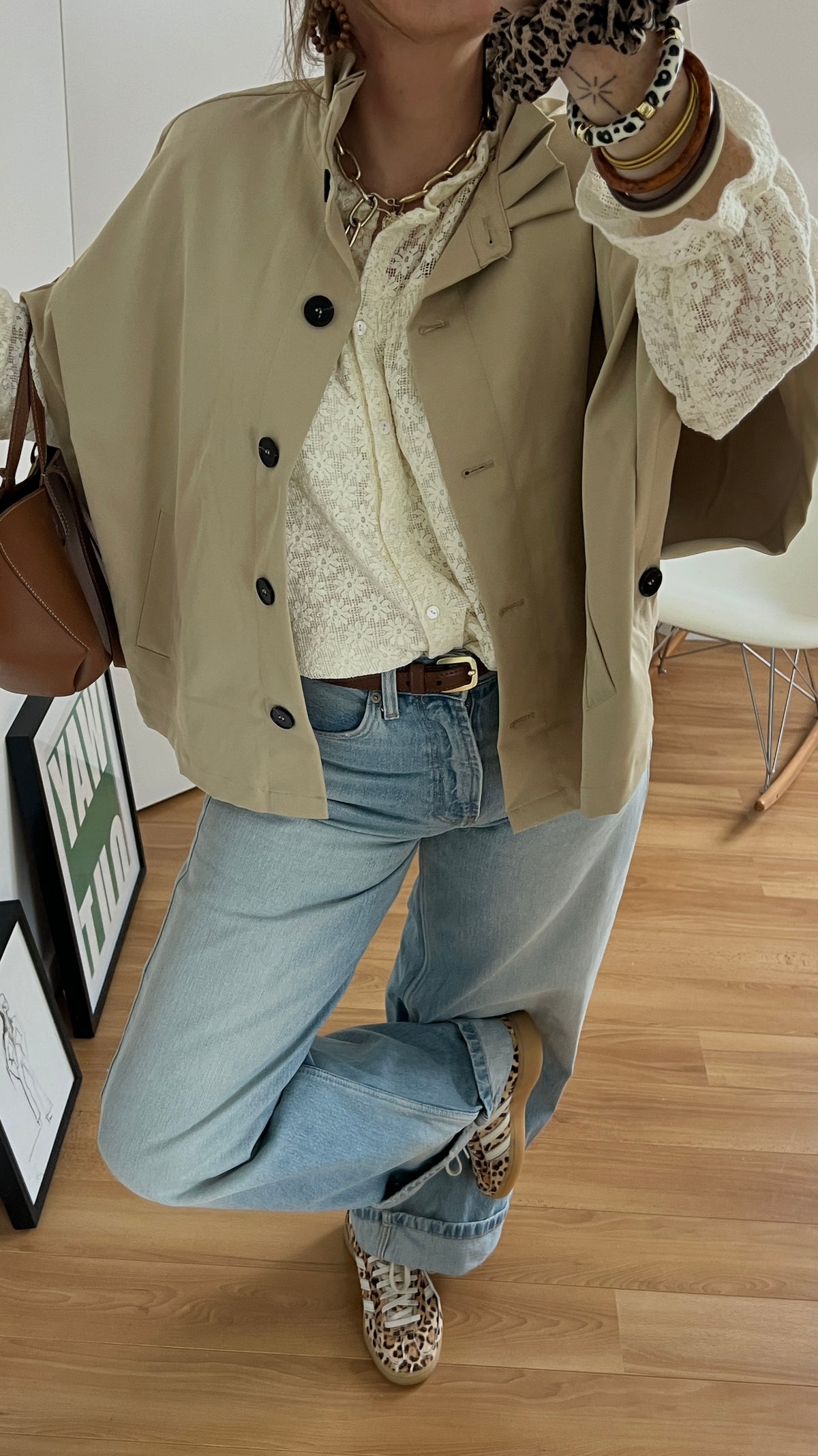 Veste trench courte | ALMA 🤎