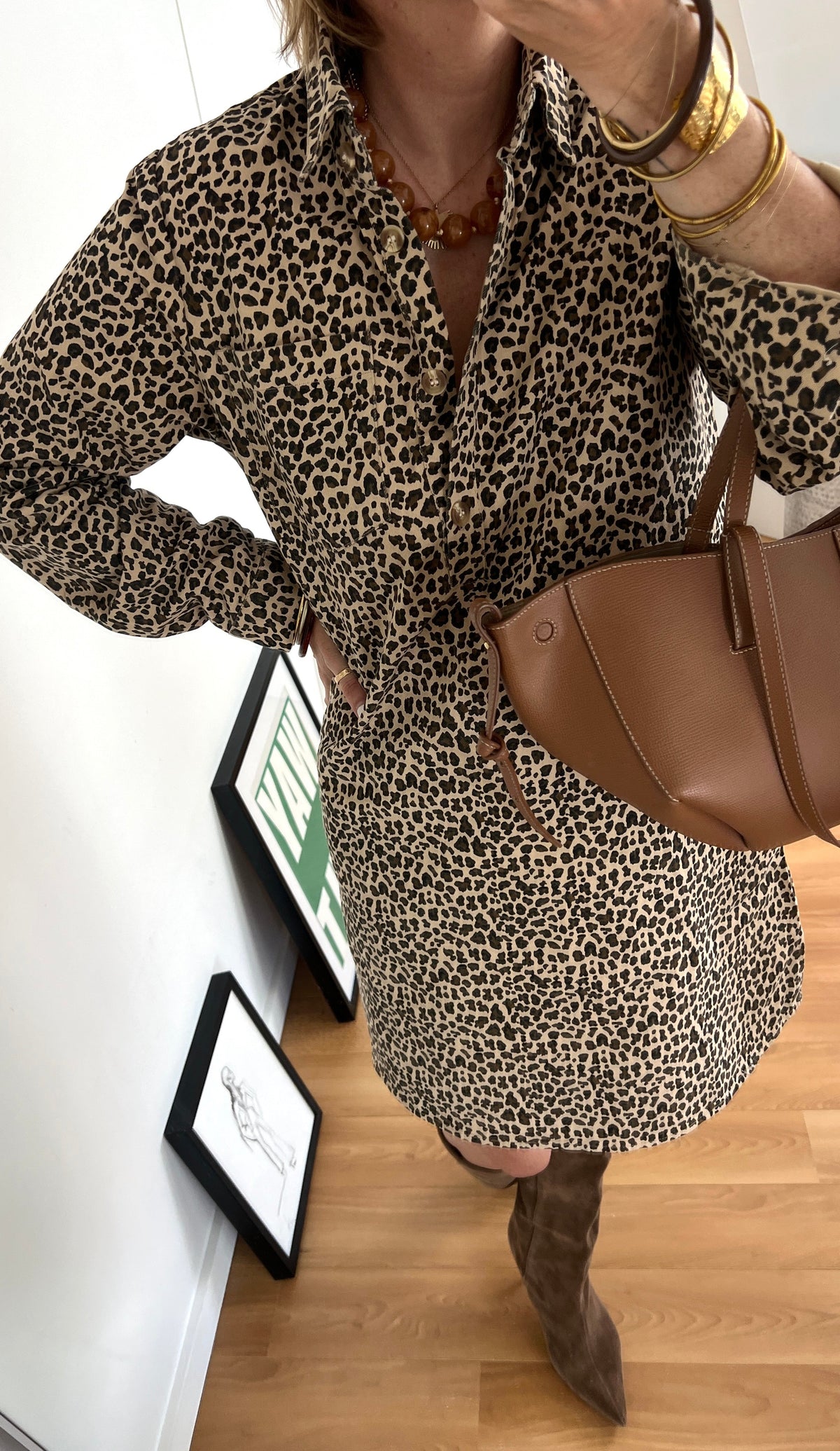 Robe léopard courte | LILOU 🐆