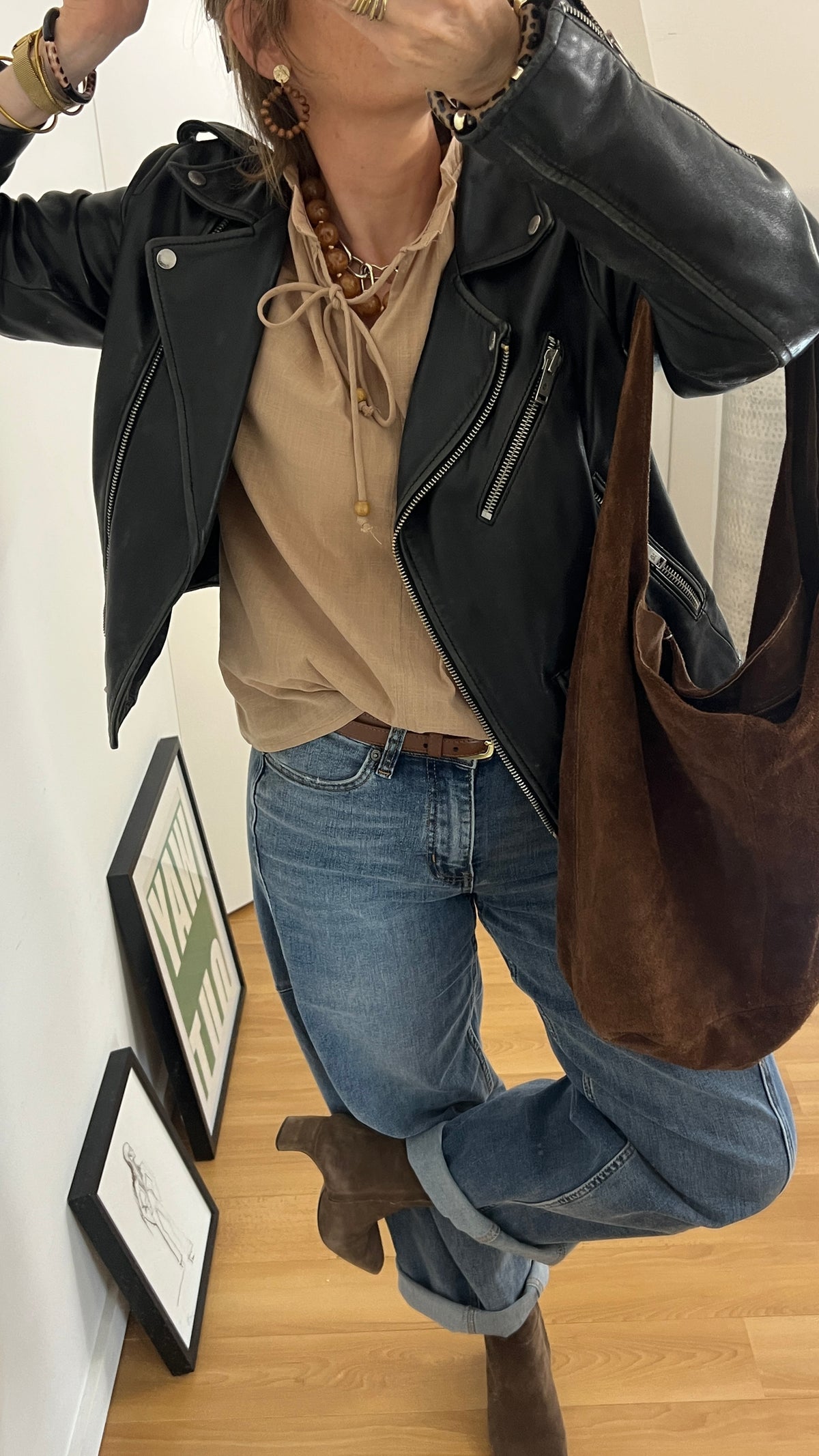 Blouse camel | PERRINE 🤎