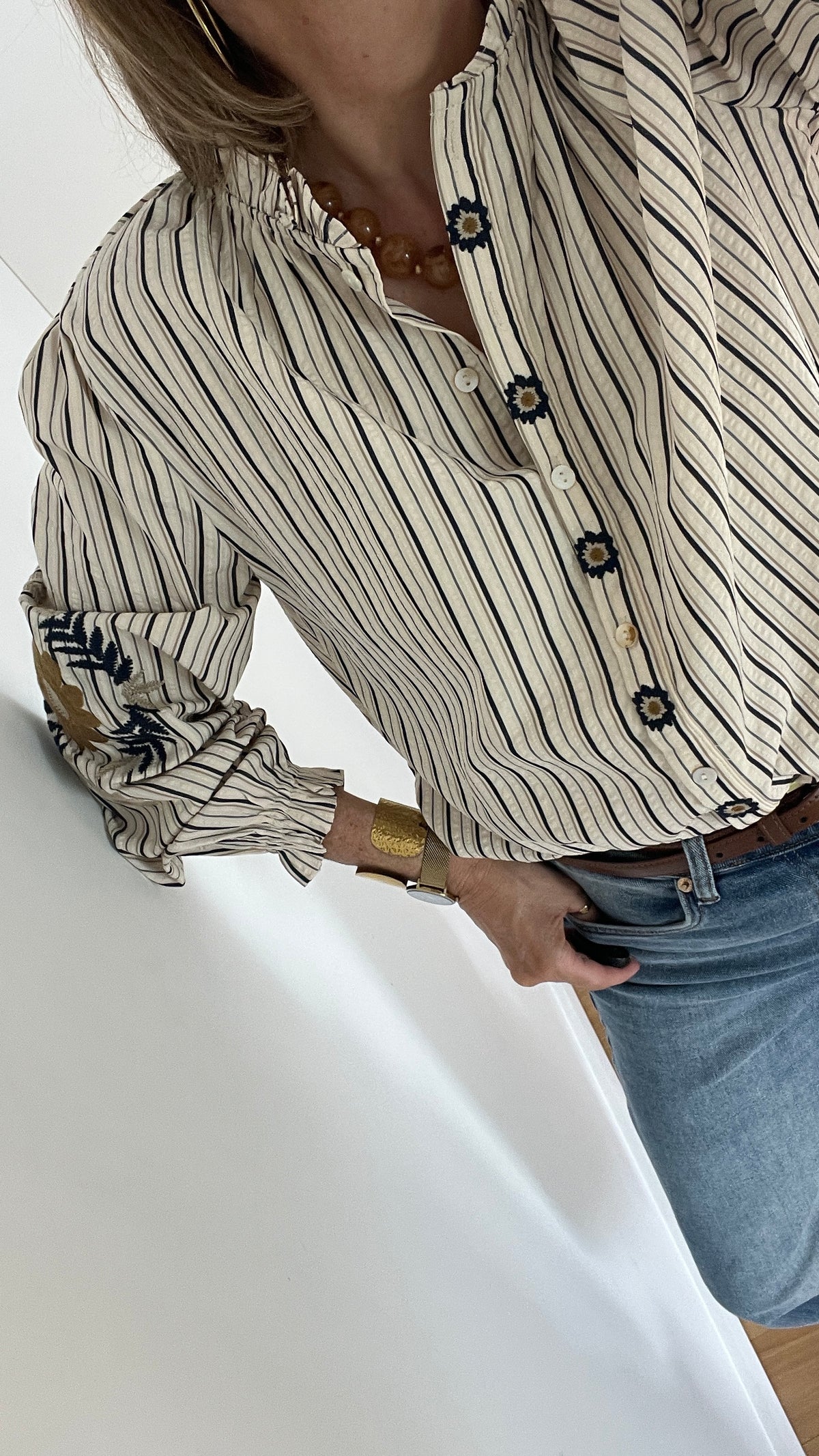 Chemise rayée | ROMANE