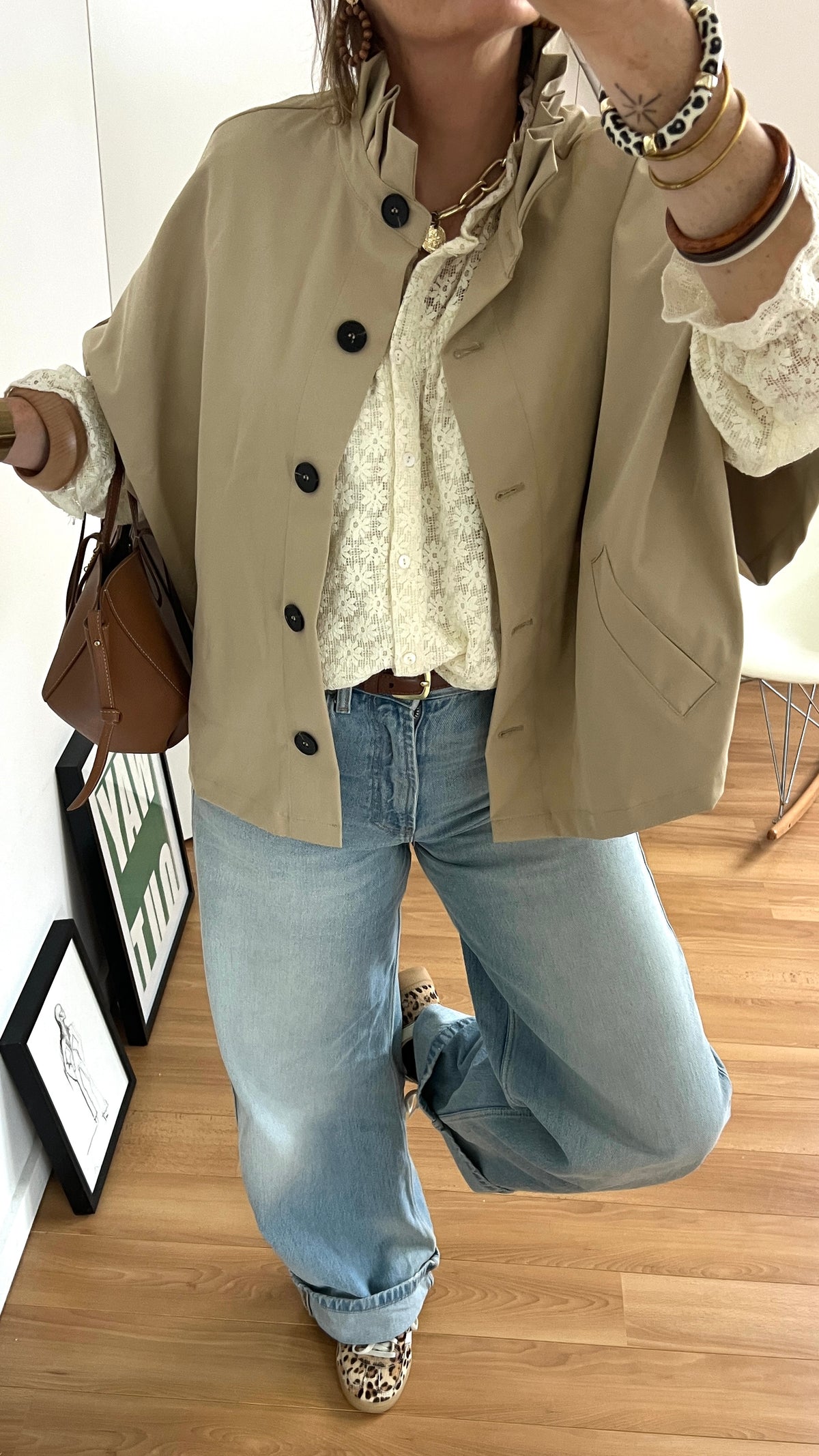 Veste trench courte | ALMA 🤎