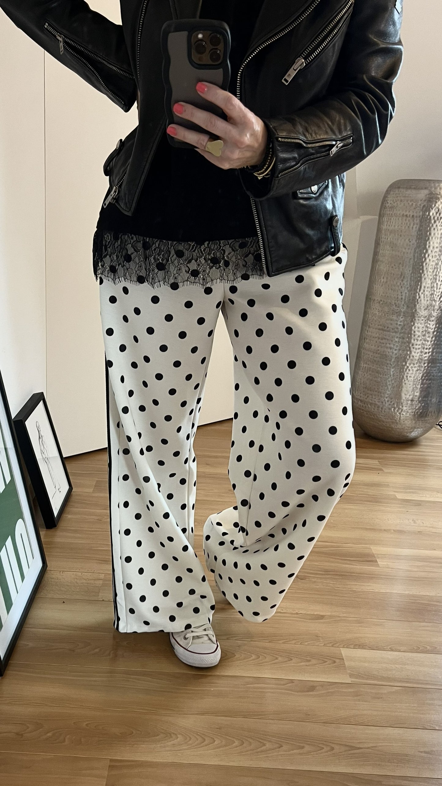 Pantalon Jogging | POLKA Blanc