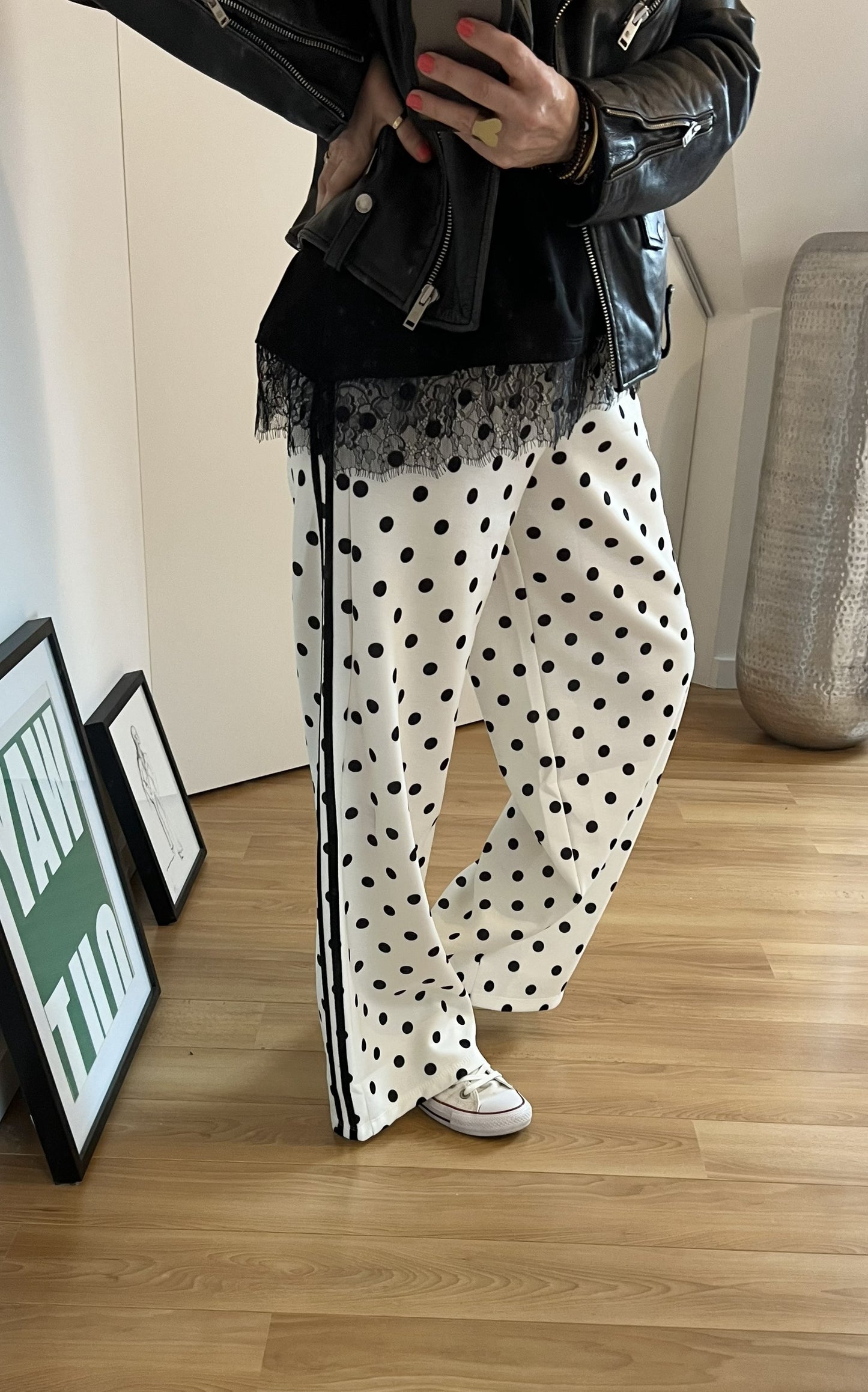 Pantalon Jogging | POLKA Blanc