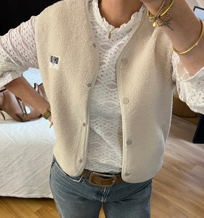 Gilet CONSTANCE Crème