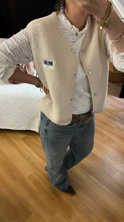 Gilet CONSTANCE Crème