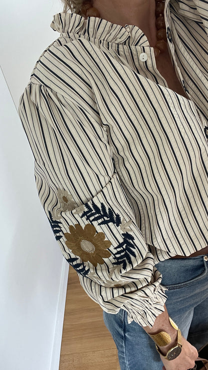Chemise rayée | ROMANE
