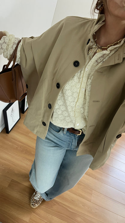 Veste trench courte | ALMA 🤎