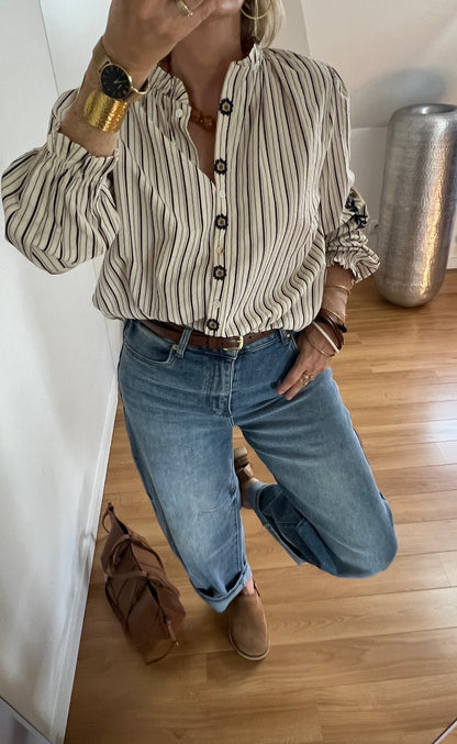 Chemise rayée | ROMANE