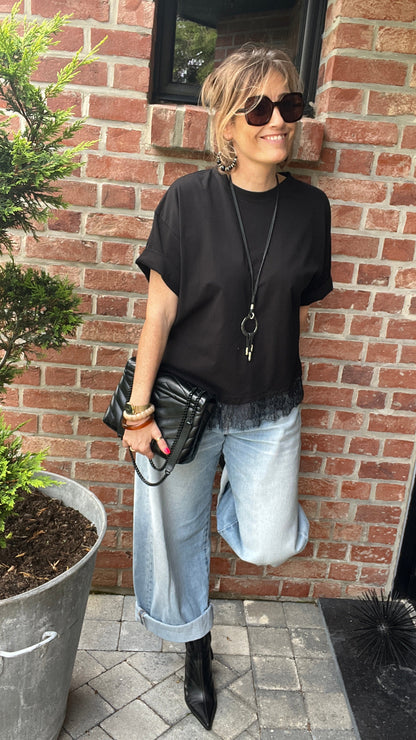 T-shirt | MARIANNE noir