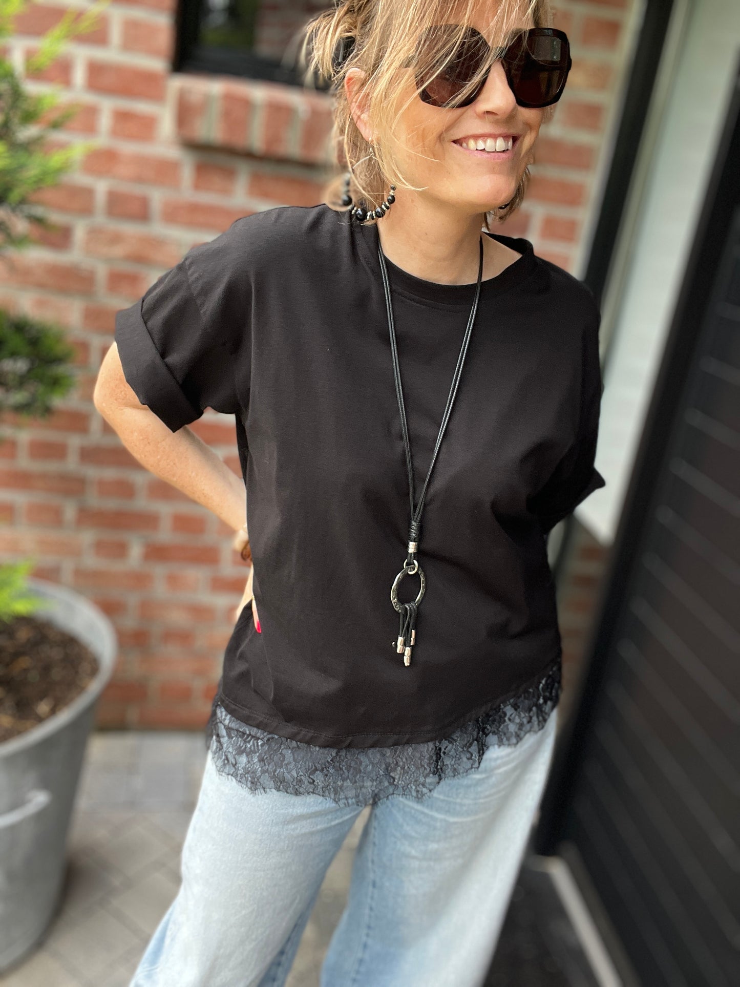 T-shirt | MARIANNE noir