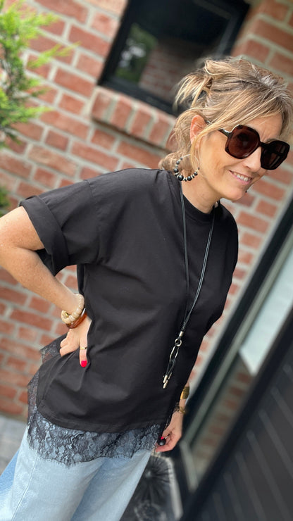 T-shirt | MARIANNE noir