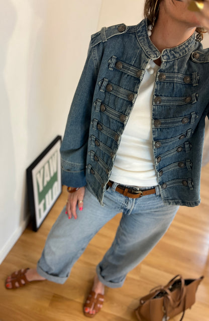 Veste jean | JACKSON Bleue