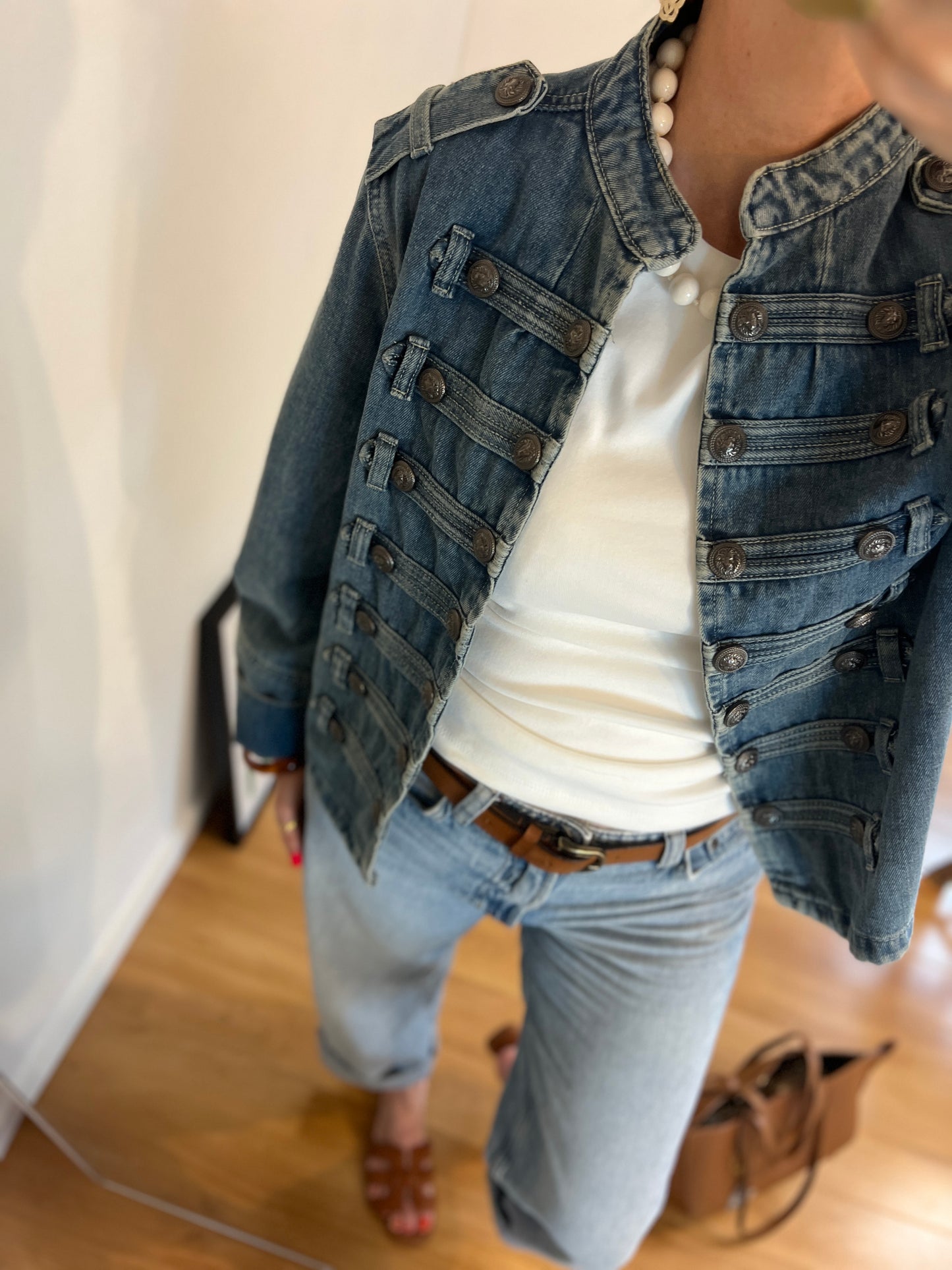 Veste jean | JACKSON Bleue