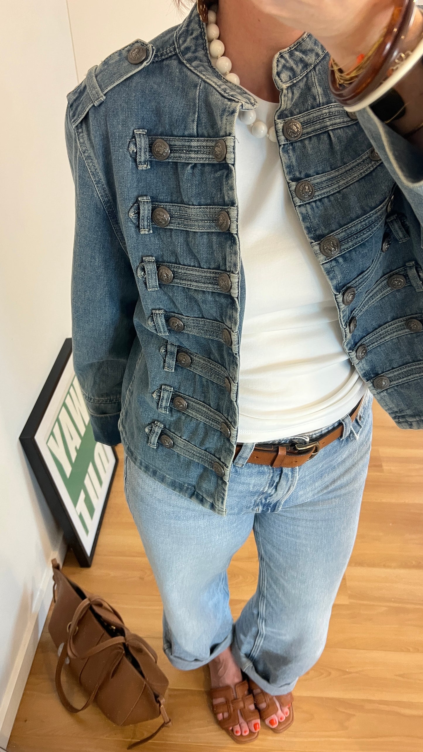 Veste jean | JACKSON Bleue