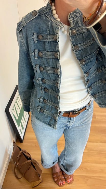 Veste jean | JACKSON Bleue
