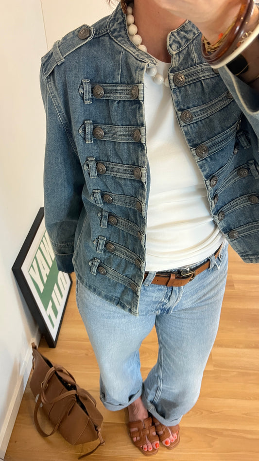 Veste jean | JACKSON Bleue