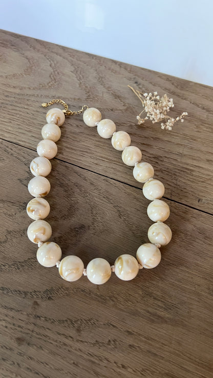 Collier | DÉLIA Beige