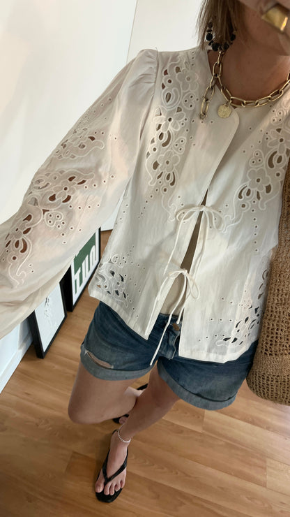 Blouse Broderie | SARAH