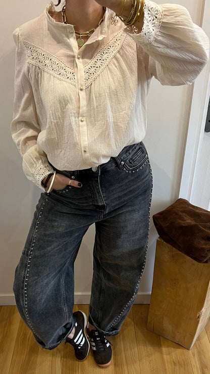 Chemise MARYLOU beige