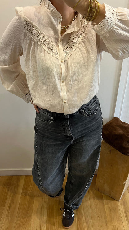 Chemise MARYLOU beige