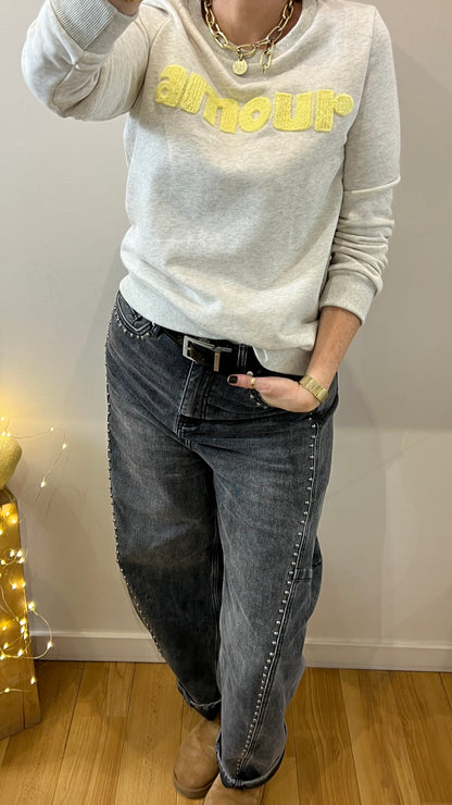 Sweat | JULIETTE AMOUR Jaune