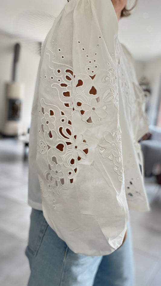 Blouse Broderie | SARAH