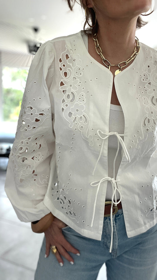 Blouse Broderie | SARAH