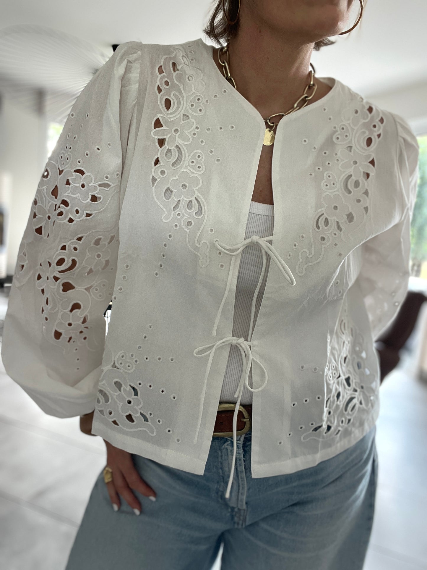 Blouse Broderie | SARAH