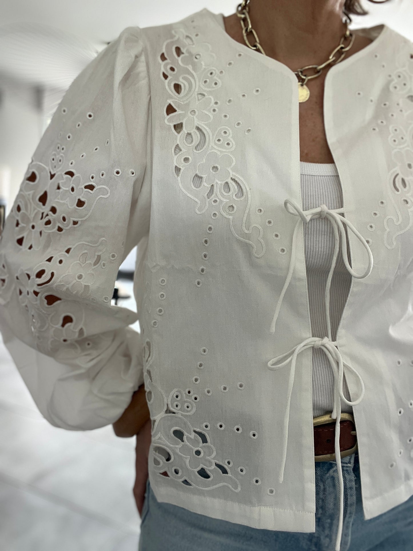 Blouse Broderie | SARAH