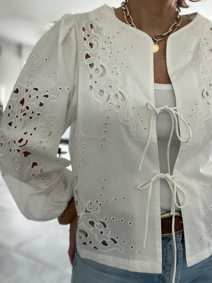 Blouse Broderie | SARAH