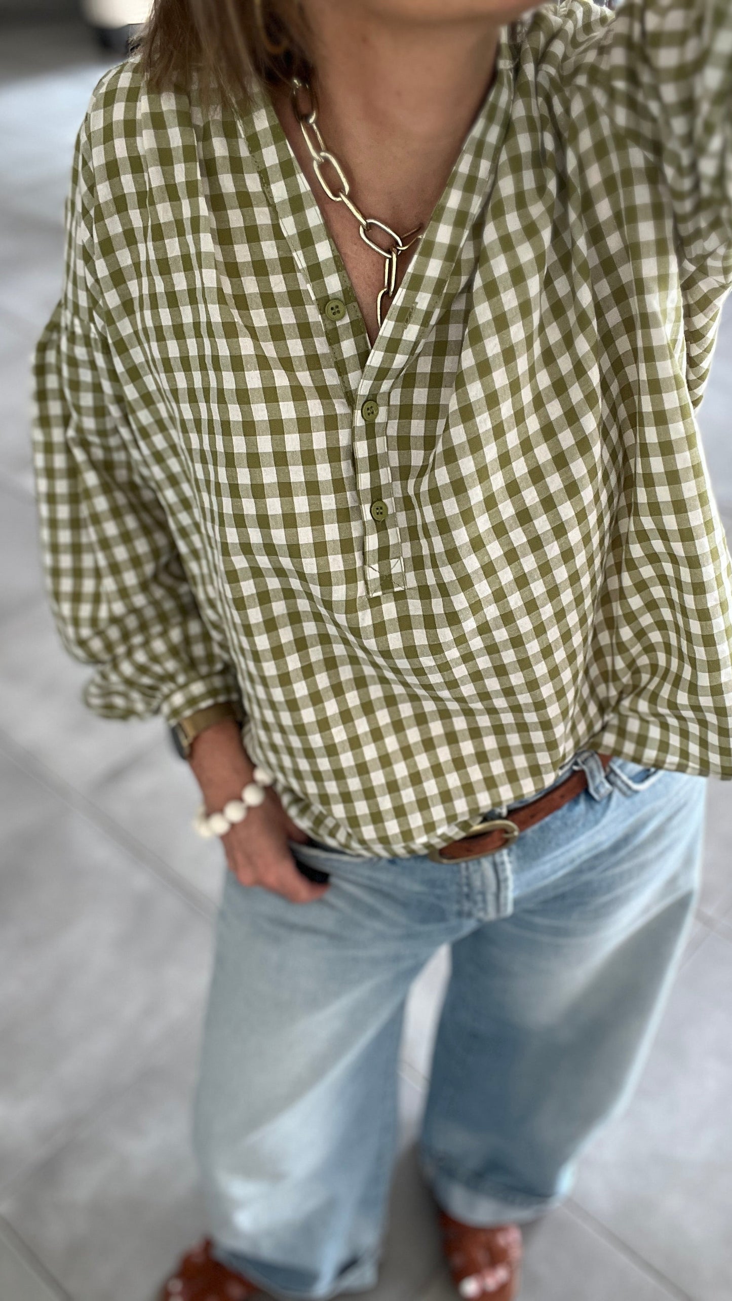 Blouse | MADELEINE VERT
