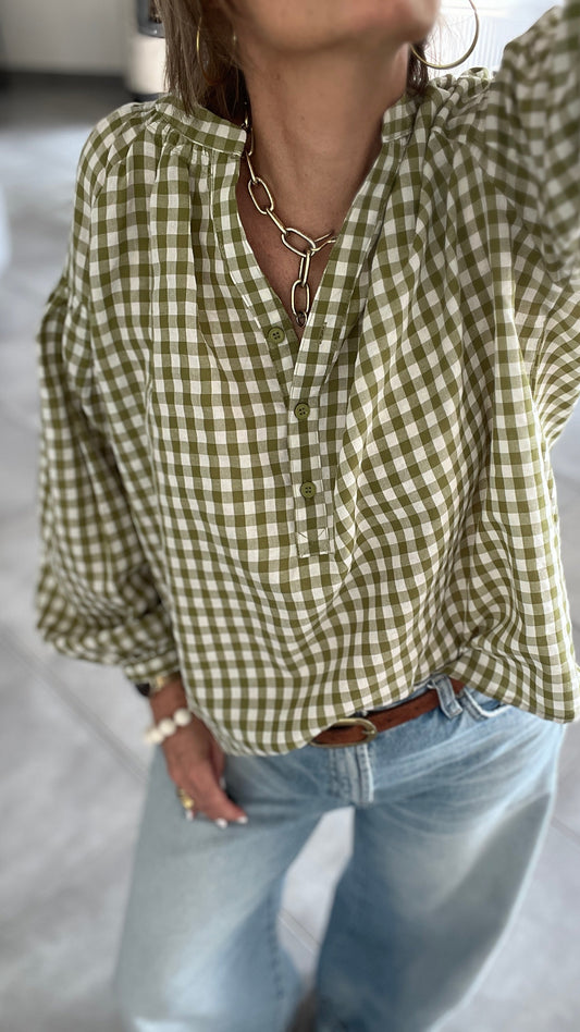 Blouse | MADELEINE VERT