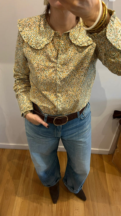 Chemise SUZANNE col Claudine