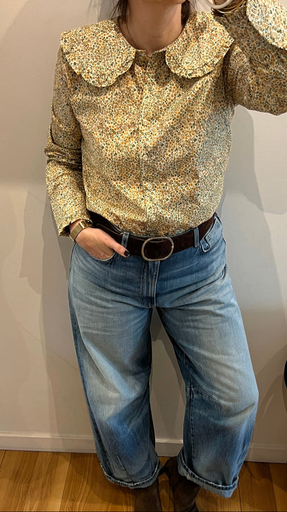 Chemise SUZANNE col Claudine