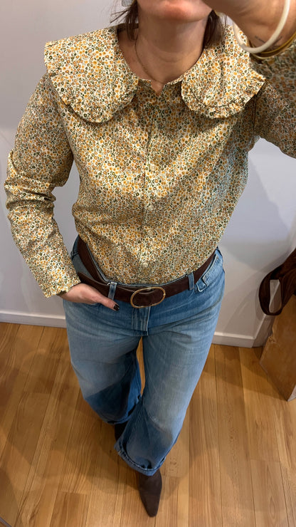 Chemise SUZANNE col Claudine