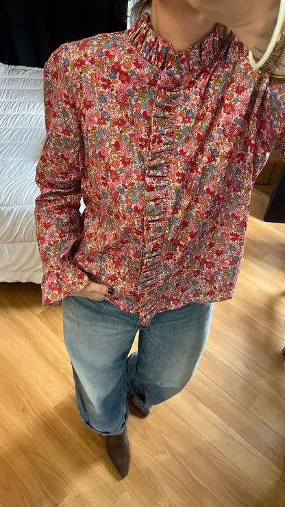 Chemise LIBERTY rose