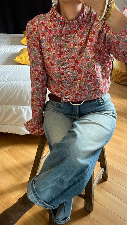 Chemise LIBERTY rose