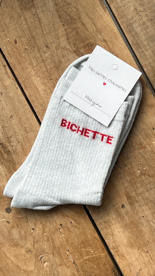 Chaussettes paillettes BICHETTE