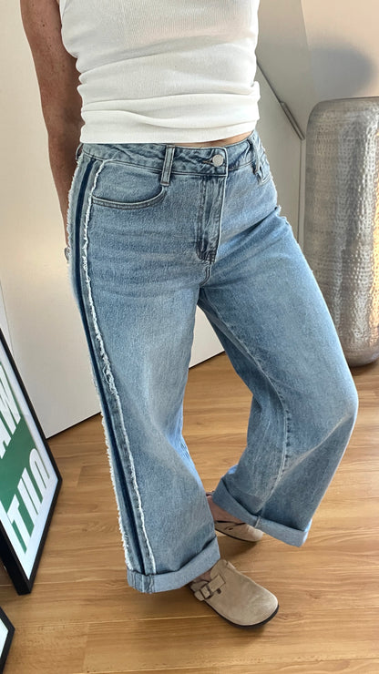 Jeans Wide Leg | GABRIEL bleu