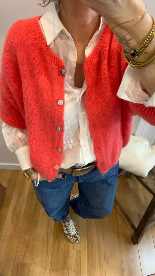 Gilet | LOUNA corail